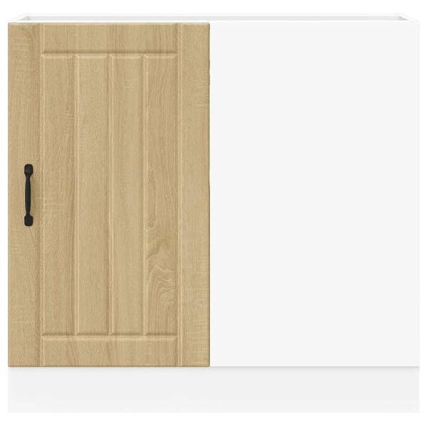 vidaXL Kitchen Base Cabinet Lucca Sonoma Oak Engineered Wood