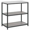vidaXL Kitchen Storage with Shelf Rusty 90 x 50 x 92 cm Steel