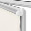 vidaXL Roller Blind Blackout Off White 50x150 cm Fabric Width 45.7 cm Polyester