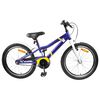vidaXL Kids Bike 24'' for 8-12 Years Old Blue White