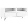 vidaXL TV Cabinet White 100x34.5x44.5 cm Engineered Wood