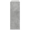vidaXL Book Cabinet/Room Divider Concrete Grey 100x33x94.5 cm
