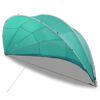 vidaXL Pool Dome Folding Manual Blue 472 x 460 x 229 cm