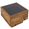vidaXL Coffee Table Old wood 40 x 40 x 30 cm