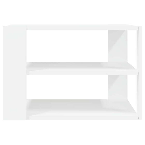 vidaXL Coffee Table White 58x58x40 cm Engineered Wood