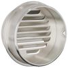 vidaXL Air Vent Covers 8 pcs Silver 200 mm Stainless Steel