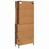 vidaXL Highboard Old Wood 69.5 x 32.5 x 180 cm Engineered Wood