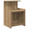 vidaXL Bedside Cabinet 2 pcs Artisan Oak 40 x 35 x 60 cm