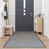 vidaXL Doormat Grey 115x300 cm