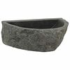vidaXL Wall-mounted Basin Grey 37 x 30 x 12 cm River Stone