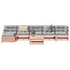 vidaXL 7 Piece Garden Lounge Set Solid Wood Douglas