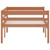 vidaXL Bed Frame without Mattress Honey Brown Solid Pinewood 90x200 cm