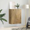 vidaXL Wall Cabinet Artisan Oak 69.5 x 34 x 90 cm Engineered Wood