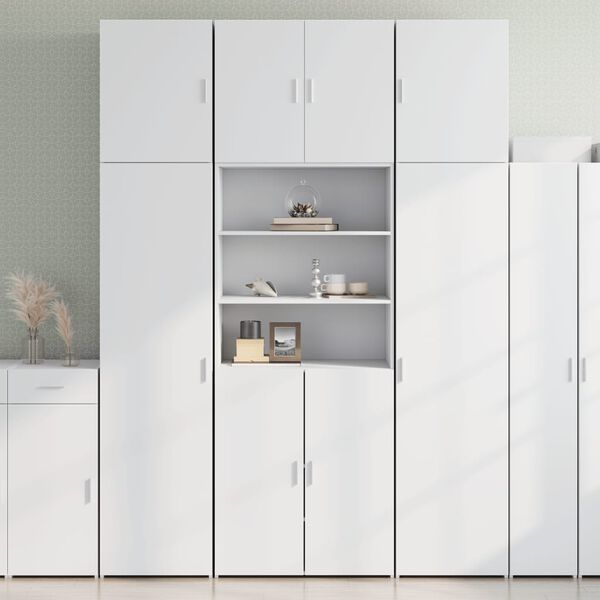 vidaXL Highboard White 80x42.5x249 cm Engineered Wood