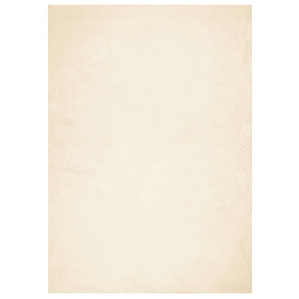 vidaXL Rug HUARTE Short Pile Soft and Washable Cream 160x230 cm