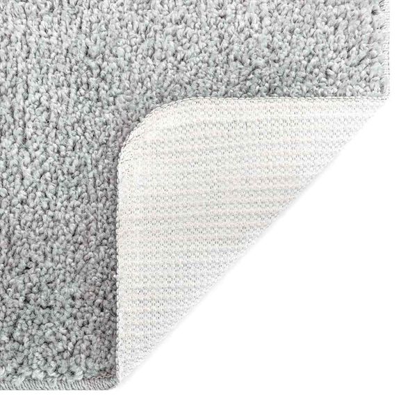 vidaXL Anti-slip Bath Mat Grey 60 x 90 cm PP