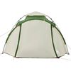 vidaXL Camping Tent Dome 3-Person Green Quick Release