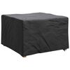 vidaXL Outdoor Furniture Cover Black 60 x 60 x 45 cm 420D fabric