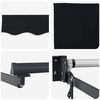 vidaXL Electric Retractable Awning Black 3 x 2.5 m
