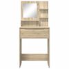 vidaXL Bedroom Dressing Tables Sonoma Oak 80 x 39.6 x 135 cm