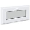 vidaXL Basement Window RISOR 80 x 40 cm PVC and Glass