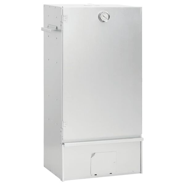 vidaXL BBQ Oven Smoker with Cold Smoke Generator Galvanised Steel
