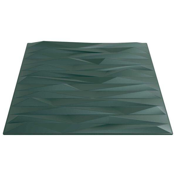 vidaXL Wall Panels 24 pcs Stone Green 50 x 50 cm XPS Foam