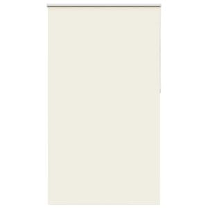 vidaXL Roller Blind Blackout Off White 130x230 cm Fabric Width 126.6 cm Polyester