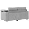 vidaXL Sofa Cloud Grey 160 x 77 x 82 cm Fabric