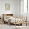 vidaXL Bookcase Bed without Mattress 90x190 cm Single Solid Wood Pine