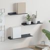 vidaXL Floating Shelf 3 pcs Anthracite 40 x 9 x 2.5 cm Steel