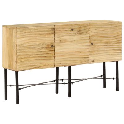vidaXL Sideboard Solid Mango Wood 118x30x70 cm