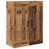 vidaXL Highboard 2 pcs Old Wood Engineered Wood
