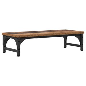 vidaXL Monitor Stand Old Wood 55 x 23 x 14 cm Engineered Wood
