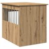 vidaXL Dog Crate Furniture Artisan Oak 55x75x65 cm Engineered Wood
