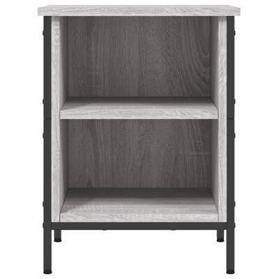 vidaXL Shoe Cabinet Grey Sonoma 38x35x50 cm Engineered Wood
