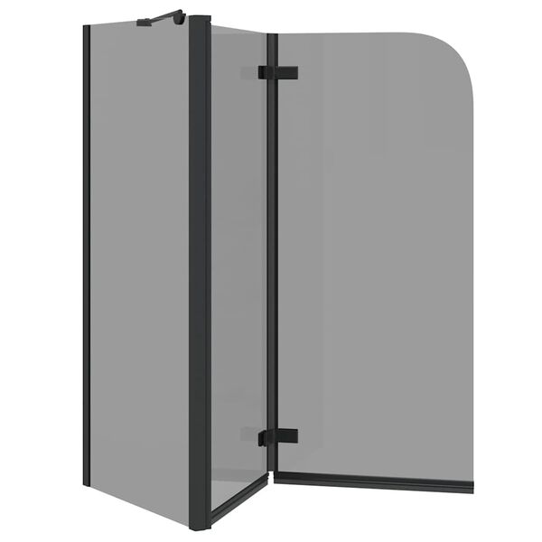 vidaXL Shower Enclosure Manual Black 120 x 68 x 130 cm