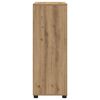 vidaXL Bathroom Cabinet with Drawer Artisan Oak 72.5 x 36.5 x 100 cm