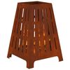 vidaXL Fire Pit Brown 50 x 50 x 70 cm Weathering Steel