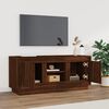 vidaXL TV Cabinet Brown Oak 102x35x45 cm Engineered Wood