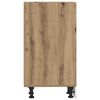 vidaXL Bottom Cabinet Riga Artisan Oak 40x44.5x81.5 cm Engineered Wood