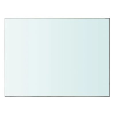 vidaXL Shelf Panel Glass Clear 40x30 cm