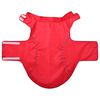 vidaXL Dog Raincoat with Reflective Strips Polyester Red 3XL