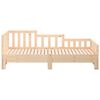 vidaXL Pull-out Day Bed without Mattress 2x(90x190) cm Solid Wood Pine