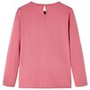 Kids' T-shirt with Long Sleeves Old Pink 104