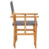 vidaXL Director's Chairs 2 pcs Solid Acacia Wood