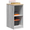 vidaXL Garage Storage Cabinet Grey Sonoma 40x51x85 cm Solid Wood Pine