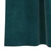 vidaXL Blackout Curtains 2 pcs Dark Green 140 x 140 cm Velvet