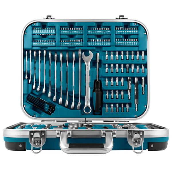 Makita 227 Piece Home Repair Tool Set Silver