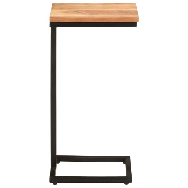 vidaXL Side Tables 2 pcs 31.5x24.5x64.5 Solid Acacia Wood